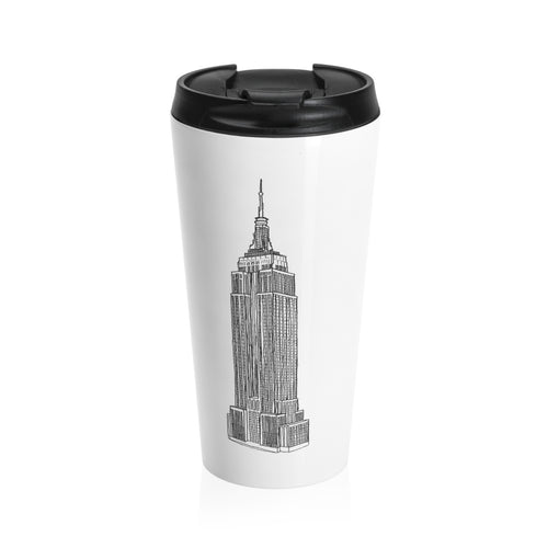 Empire State Building - Stainless Steel Travel Mug