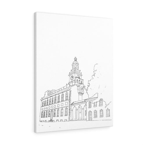Independence Hall-Canvas Gallery Wraps