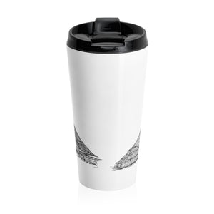 Pyramids - Stainless Steel Travel Mug
