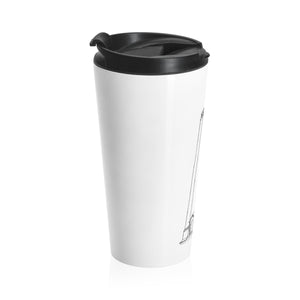 Sandy Hook Light - Stainless Steel Travel Mug