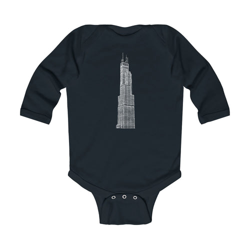 Willis Tower - Infant Long Sleeve Bodysuit